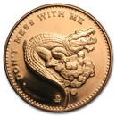 1 oz Copper Round - Don't Mess with Me 1 oz Copper Round - Don't Mess with Me